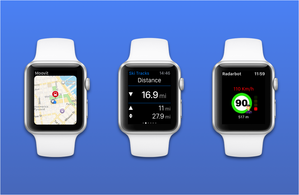 Navigation apps Apple Watch