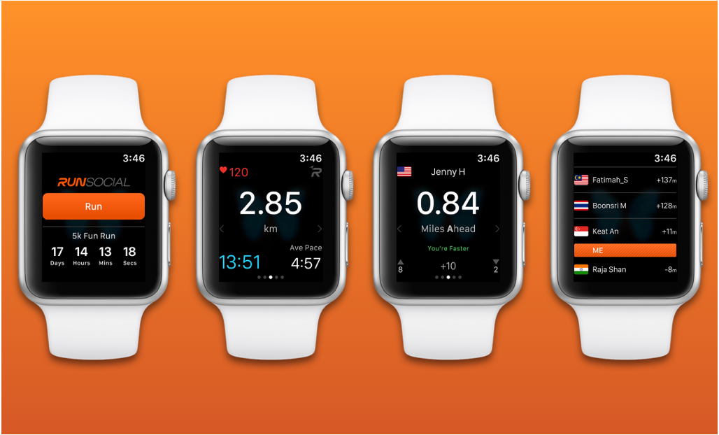 Run Social GPS Apple Watch